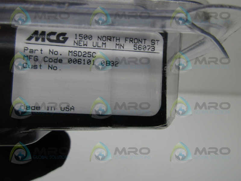 MCG MSD25C MICROSTEPPING DRIVER 12-48VDC  NSMP