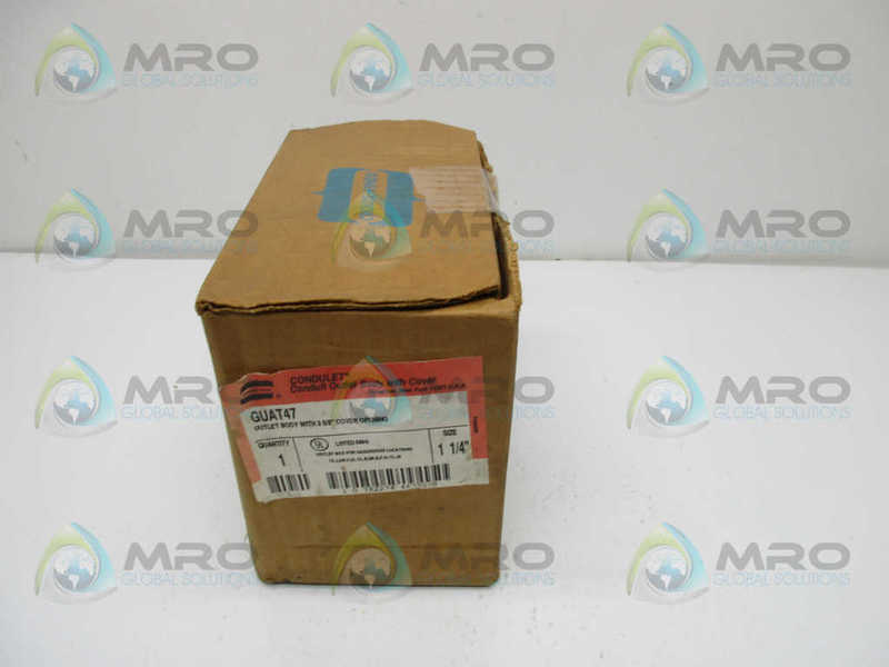CROUSE HINDS GUAT47 CONDUIT OUTLET BOX 1 1/4"  NSMP