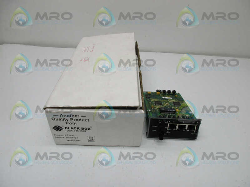 BLACK BOX LE1427C 4 PORT MIXED MEDIA MODULE  NSMP
