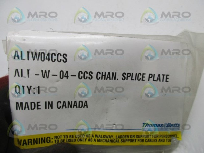 THOMAS & BETTS ALIW04CCS SPLICE PLATE  NSMP