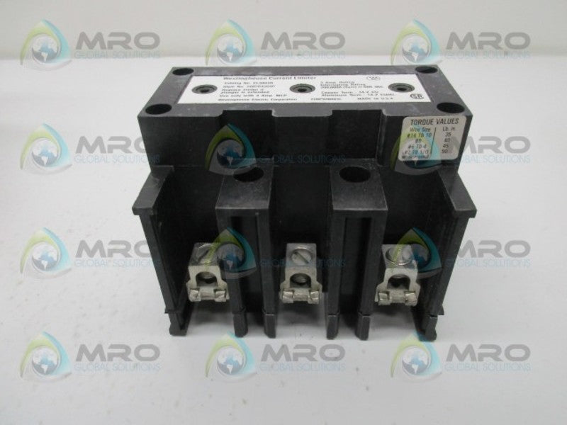 WESTINGHOUSE EL3003R CURRENT LIMITER   NSMP