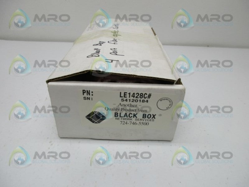 BLACK BOX LE1428C 4-PORT FIBER MODULE  NSMP