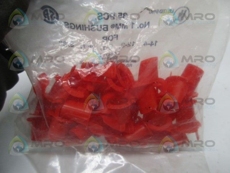 MILINE NO. 1 MM BUSHINGS (PK OF 35)  NSMP
