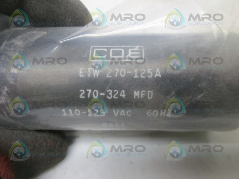 WALDOM 270-324 ELECTRIC MOTOR START CAPACITOR  NSMP
