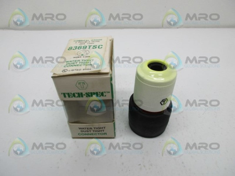 BRYANT 8369TSC WATER TIGHT DUST TIGHT CONNECTOR 2P 3W 20A 125V  NSMP