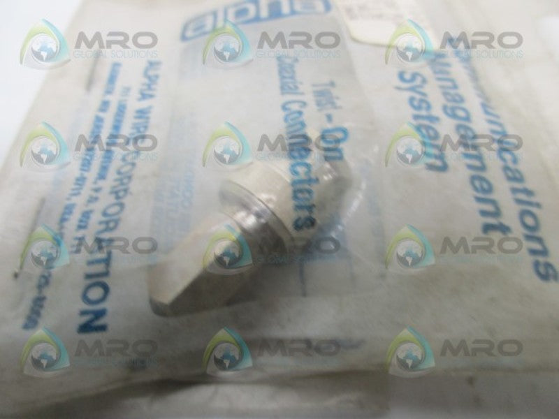 ALPHA CMC-1003 TWIST-ON COAXIAL CONNECTOR  NSMP