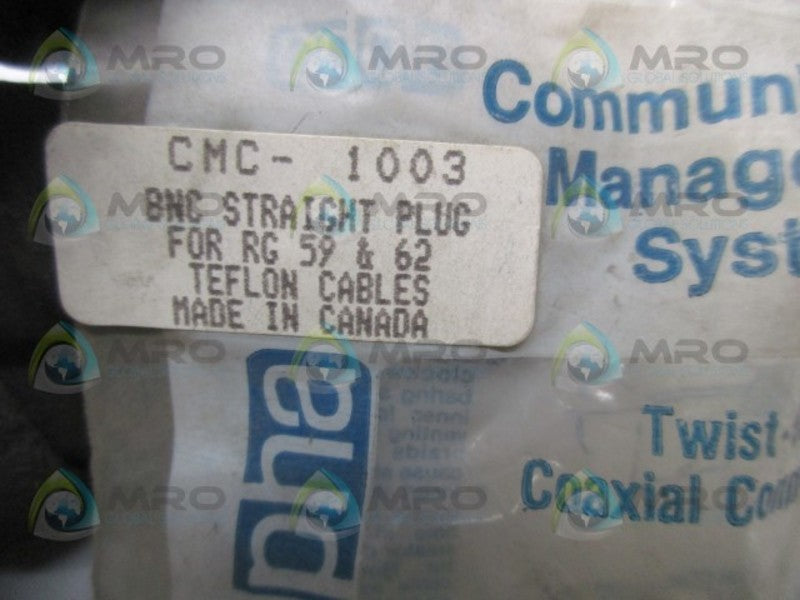 ALPHA CMC-1003 TWIST-ON COAXIAL CONNECTOR  NSMP