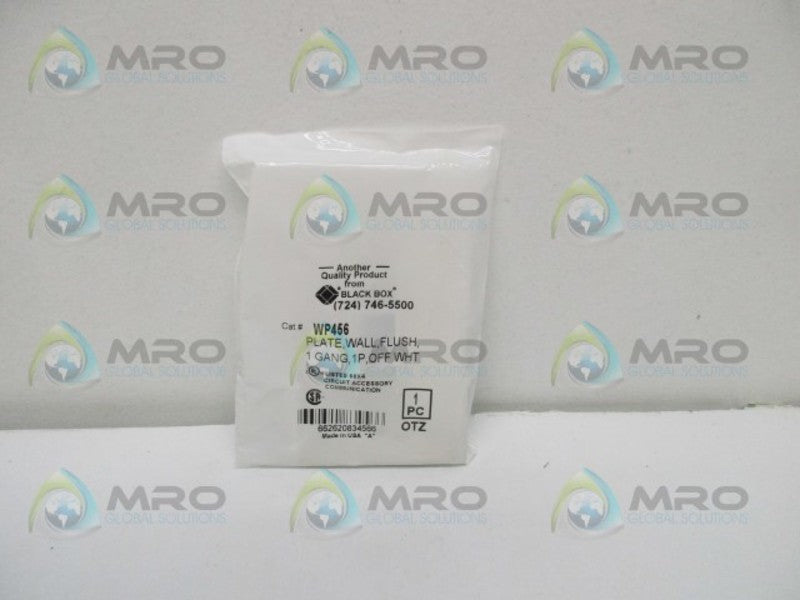 BLACK BOX WP456 WALLPLATE * NEW IN FACTORY BAG *