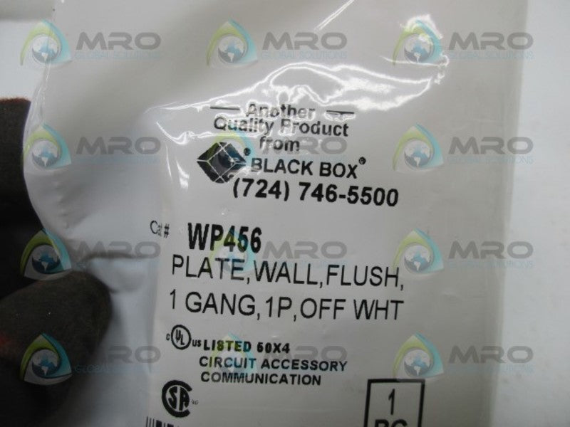 BLACK BOX WP456 WALLPLATE * NEW IN FACTORY BAG *