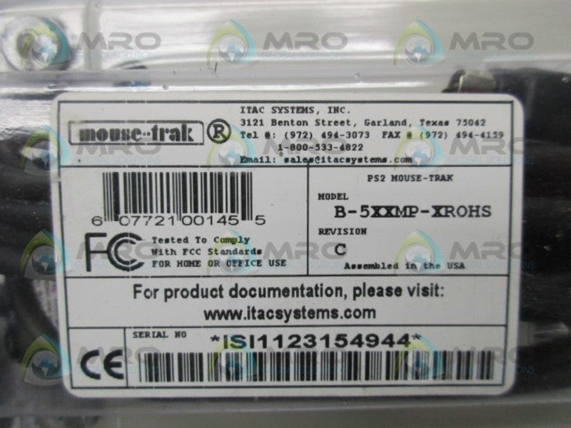 ITAC B-5XXMP-XROHS CONTROLLER  NSMP