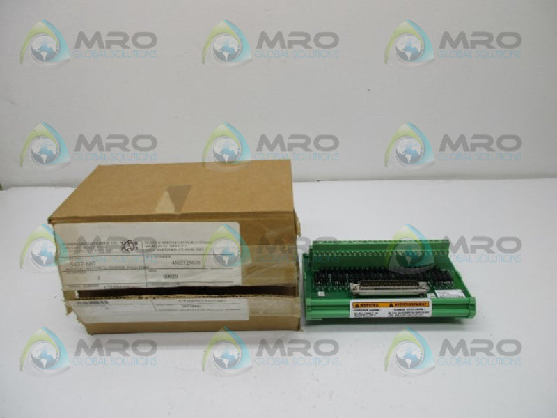 WOODWARD 5437-687 REV. C MODULE NETCON 24 CHANNEL FIELD TERMINAL  NSMP