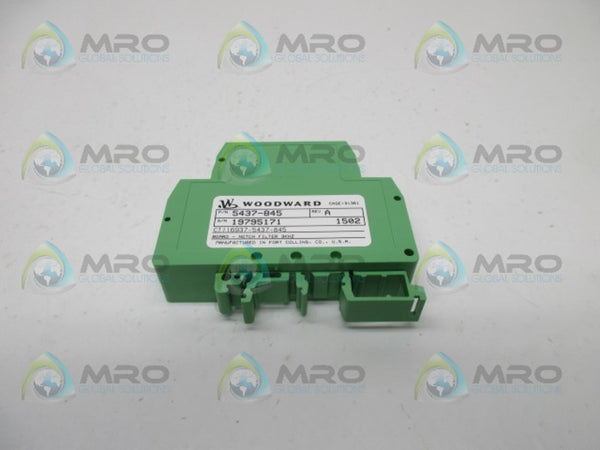 WOODWARD 5437-845 REV. A NOTCH FILTER BOARD 3KHZ  NSMP