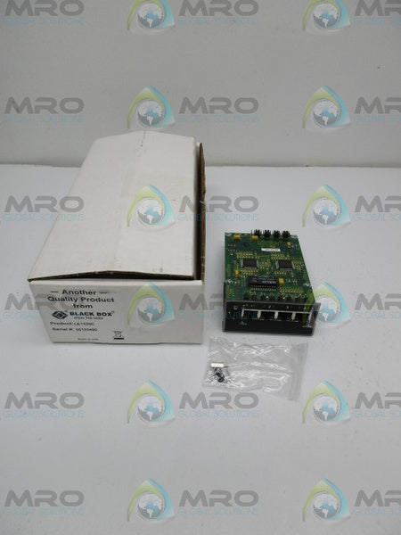 BLACK BOX LE1425C 4-PORT TWISTED PAIR MODULE  NSMP