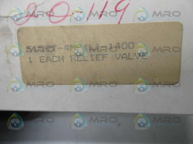 CIRCLE SEAL VALVE 5159T-4MPL-1400 VALVE RELIEF  NSMP