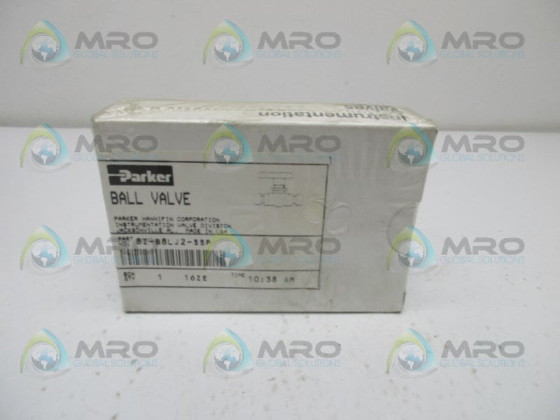 PARKER 8Z-B8LJ2-SSP BALL VALVE  NSFS