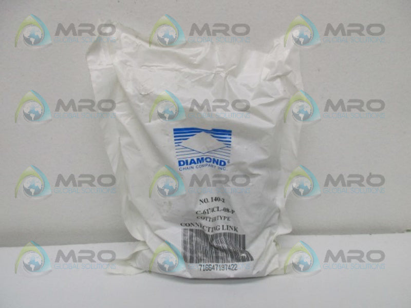 DIAMOND CHAIN C-6174CL-08-P CONNECTINGN LINK COTTER  NSMP
