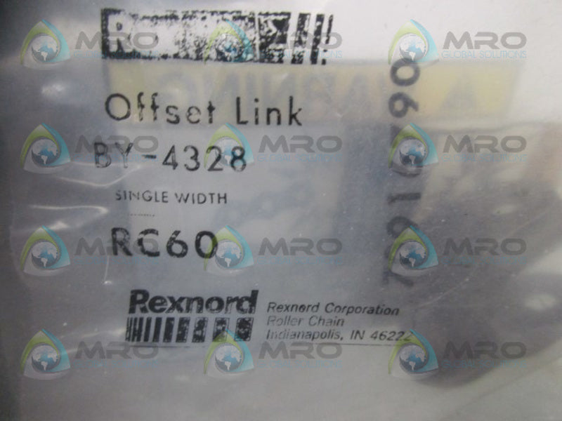 REXNORD RC60 OFFSET LINK  NSMP