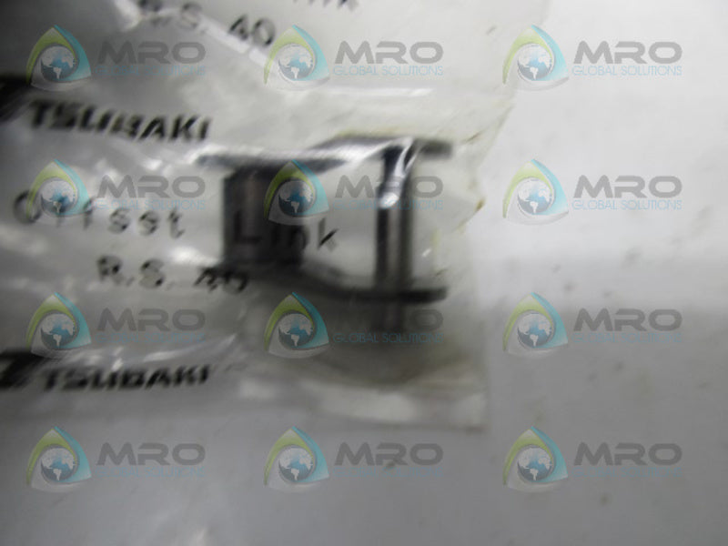 TSUBAKI RS40 OFFSET LINK * NEW IN FACTORY BAG *