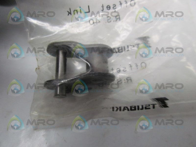 TSUBAKI RS40 OFFSET LINK * NEW IN FACTORY BAG *