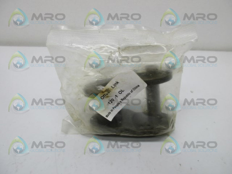 INDUSTRIAL MRO 120-1 OFFSET LINK * NEW IN FACTORY BAG *