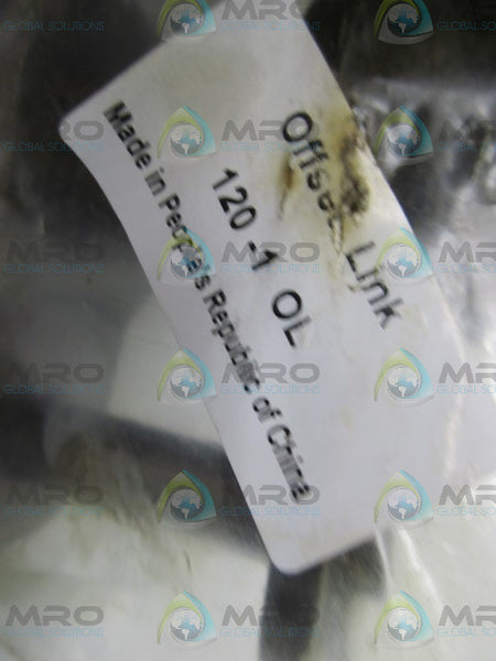 INDUSTRIAL MRO 120-1 OFFSET LINK * NEW IN FACTORY BAG *