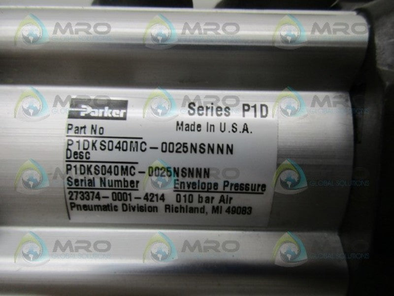 PARKER P1DKS040MC-0025NSNNN CYLINDER  NSNP