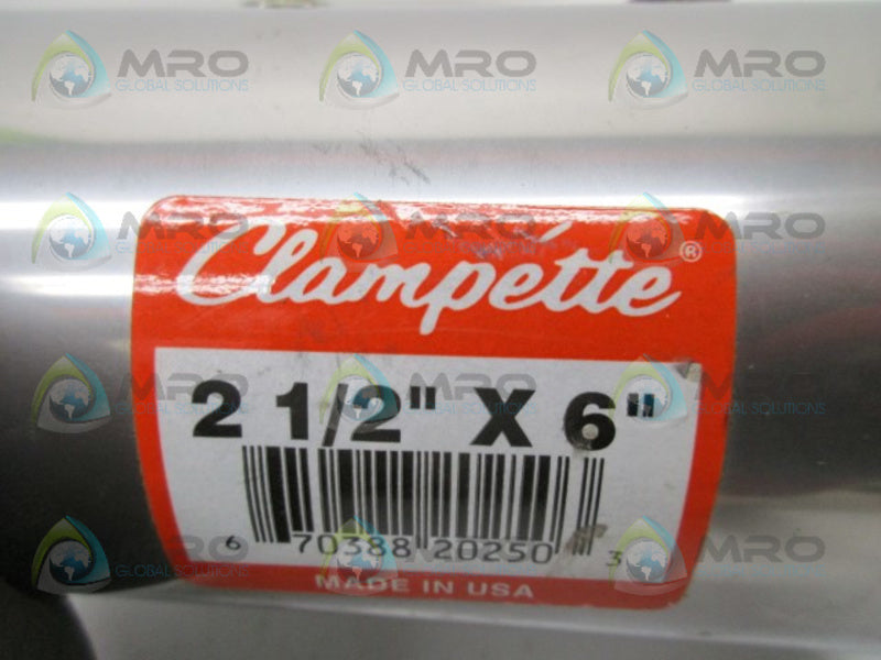 CLAMPETTE 2-1/2" X 6" REPAIR CLAMP  NSNP