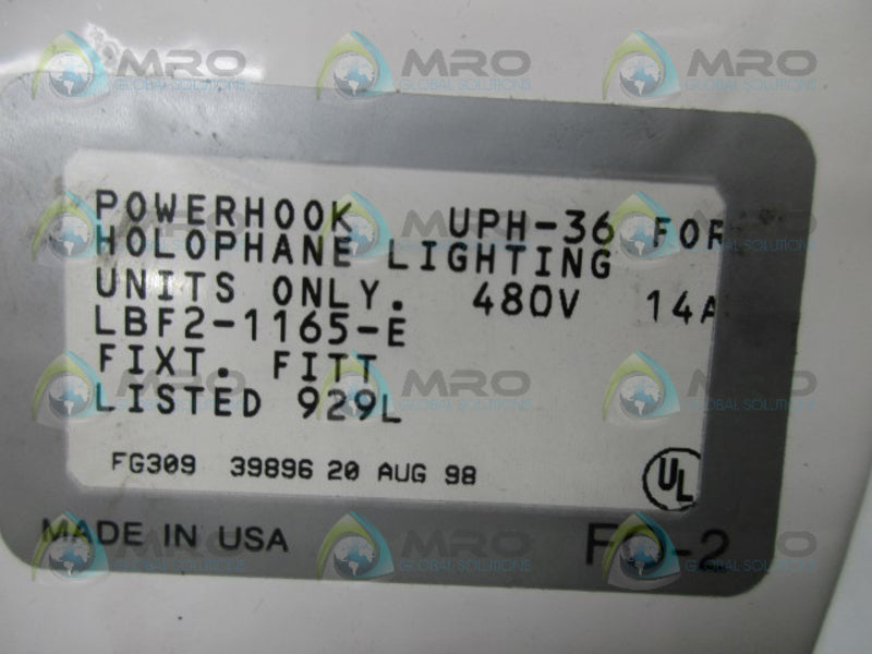 POWERHOOK UPH-36 HOLOPHANE LIGHTING  UNMP