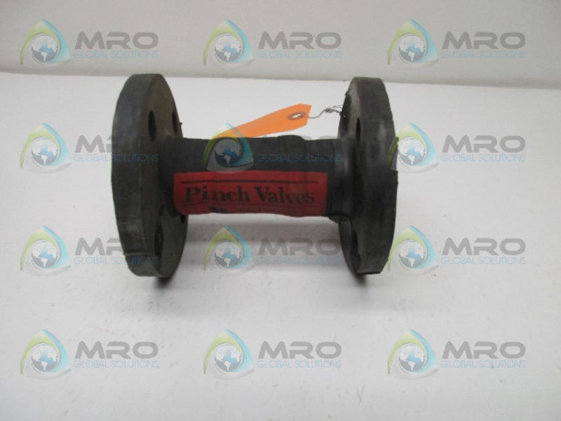 RED VALVE SA-010-0-000-0800 PINCH VALVE SLEEVE 1"  NSNP