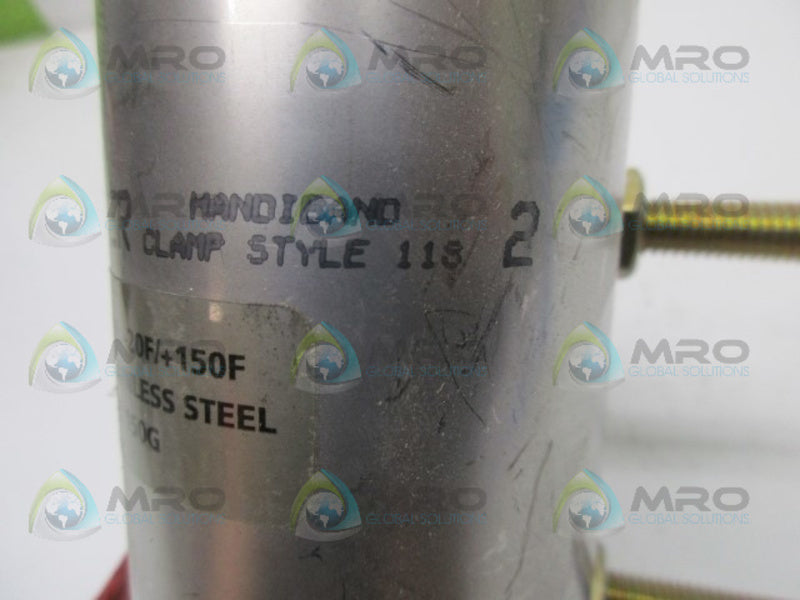 DRESSER HANDIBAND 118 PIPE CLAMP 2"X6"  UNMP