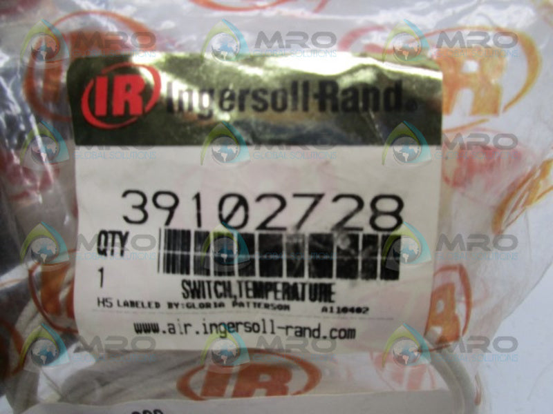 INGERSOLL RAND 39102728 HIGH TEMPERATURE SWITCH  NSNP IN BAG