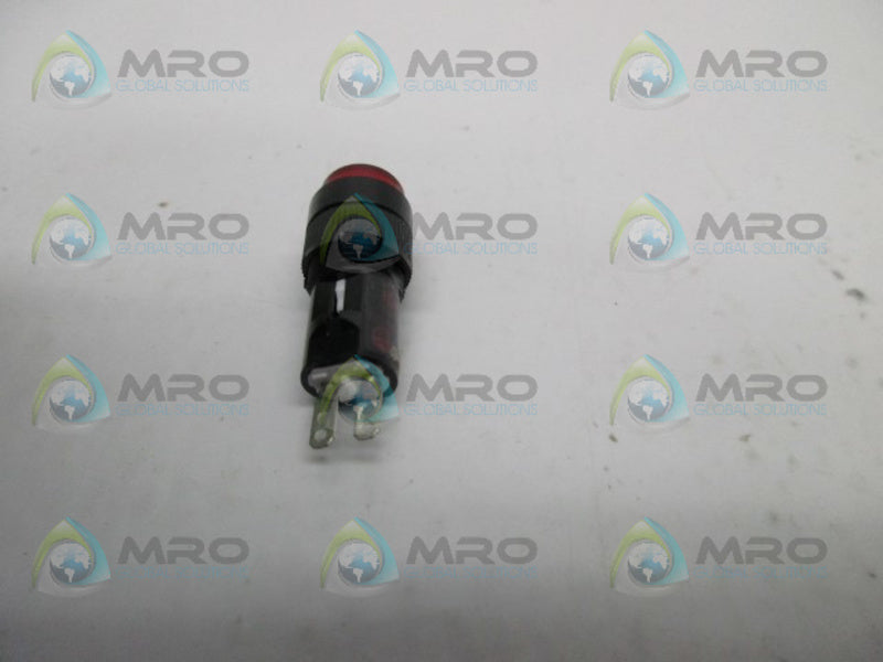 IDEC AP2M RED LED PILOT LIGHT  UNMP