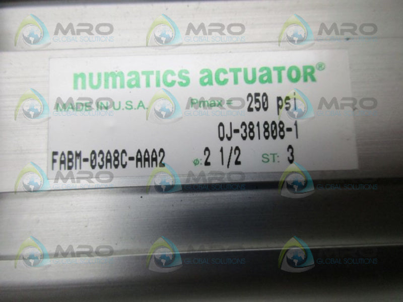 NUMATICS OJ-381808-1 ACTUATOR  NSNP