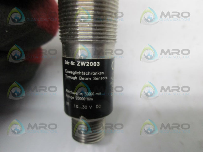 WENGLOR ZW2003 THROUGH BEAM SENSOR  UNMP