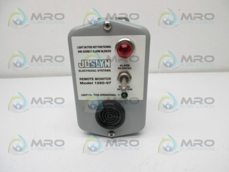 JOSLYN ELECTRONIC 1260-907 REMOTE MONITOR  NSNP