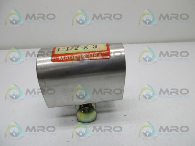 CLAMPETTE 1-1/2" X 3" REPAIR CLAMP  UNMP