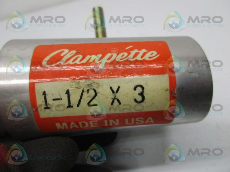 CLAMPETTE 1-1/2" X 3" REPAIR CLAMP  UNMP