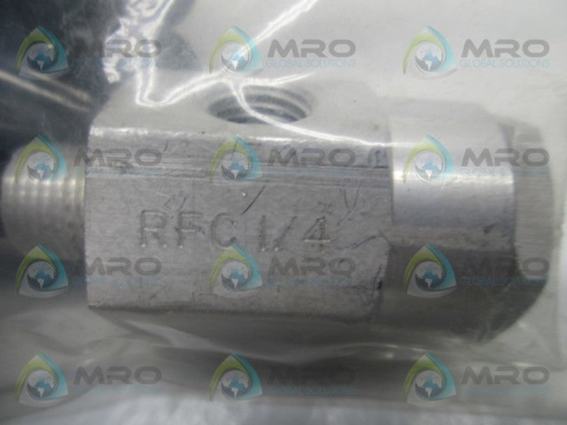 FLAIRLINE RFC-1/4 CHECK VALVE 1/4" * NEW IN FACTORY BAG *