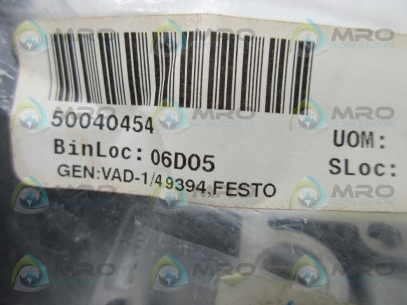 FESTO VAD-1/4 9394 VACCUM GENERATOR  NSMP