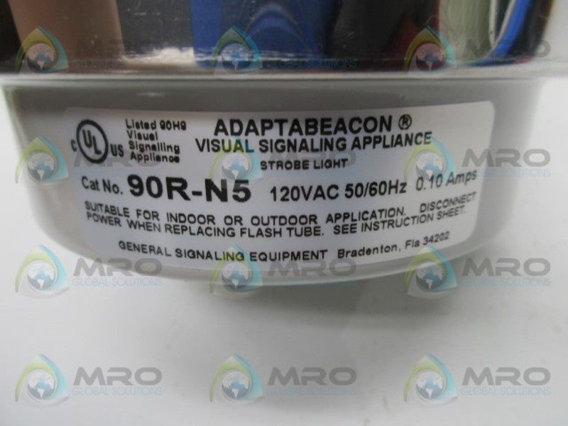 EDWARDS 90R-N5 STROBE LIGHT 120VAC  NSNP