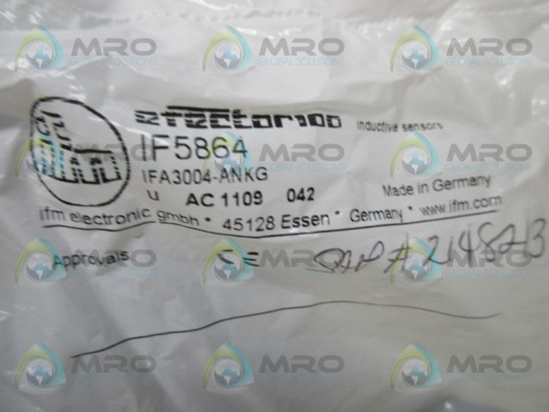 IFM EFECTOR IF5864 INDUCTIVE SENSOR  NSMP