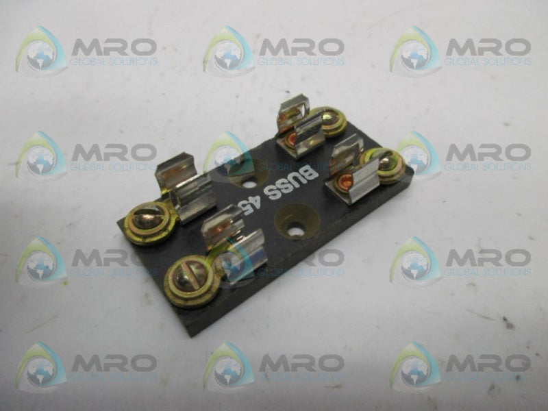 BUSSMANN 4522 FUSE HOLDER 2P  UNMP
