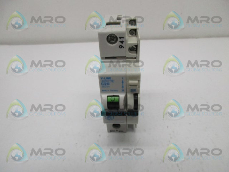 GENERAL ELECTRIC V-LINE C20 CIRCUIT BREAKER  NSNP