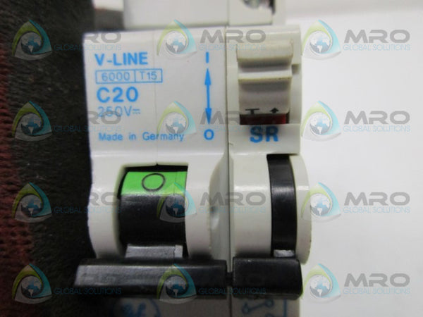 GENERAL ELECTRIC V-LINE C20 CIRCUIT BREAKER  NSNP