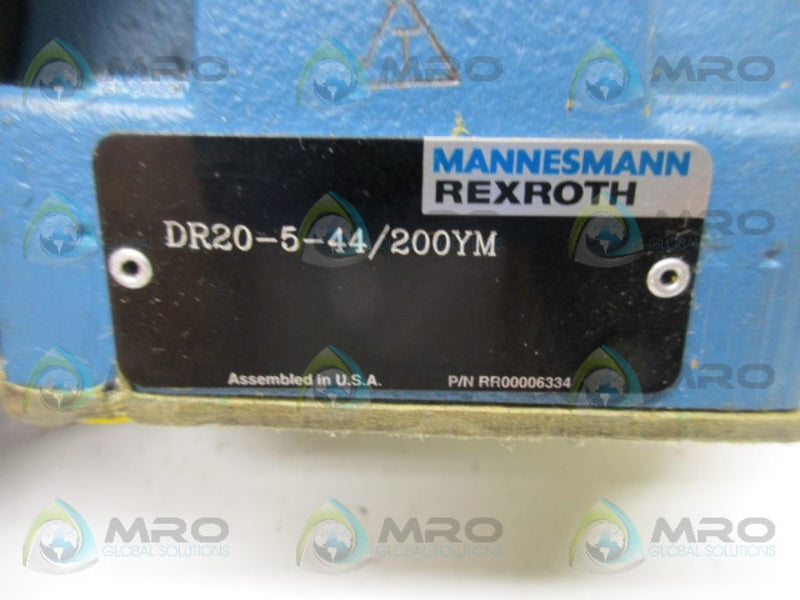 REXROTH DR20-5-44/200YM HYDRAULIC VALVE  NSNP