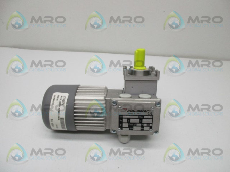 MINI MOTOR MCE244PT GEARED MOTOR  NSNP