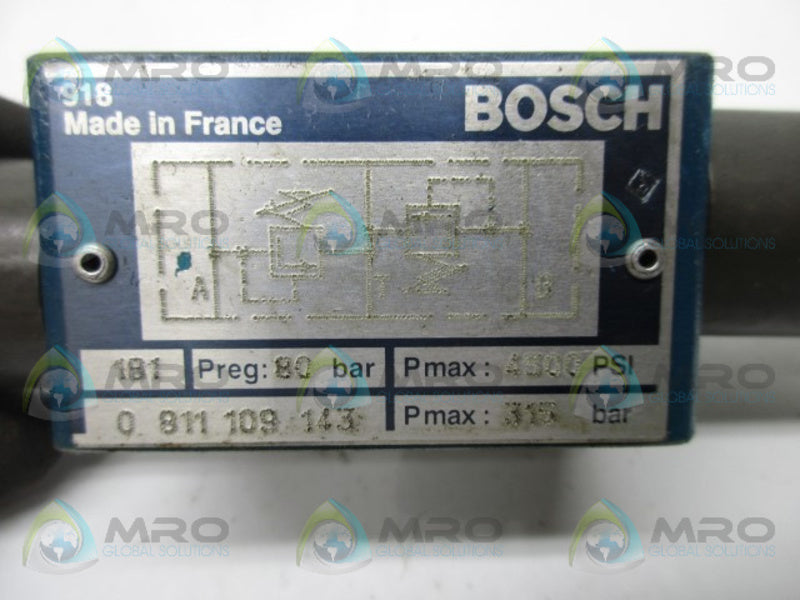 BOSCH 0811109143 DIRECTIONAL VALVE  NSNP