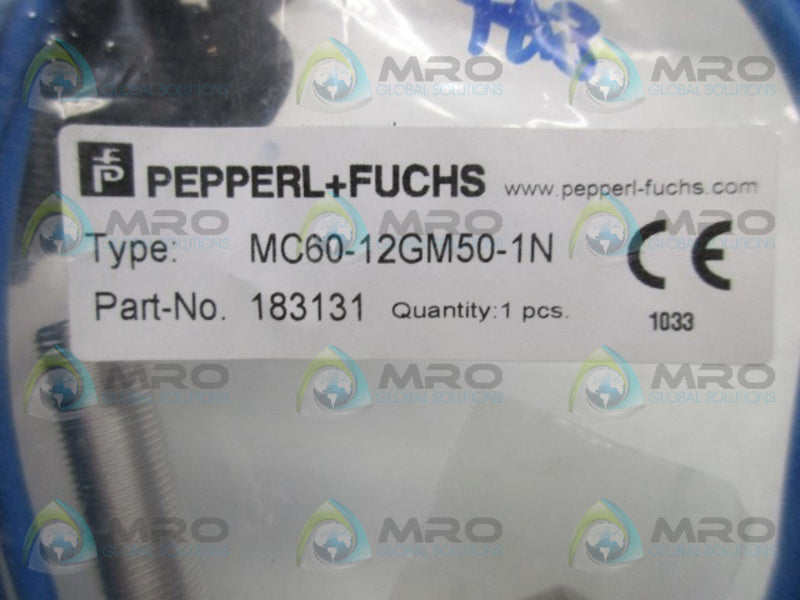 PEPPERL+FUCHS MC60-12GM50-1N PROXIMITY SENSOR  NSMP