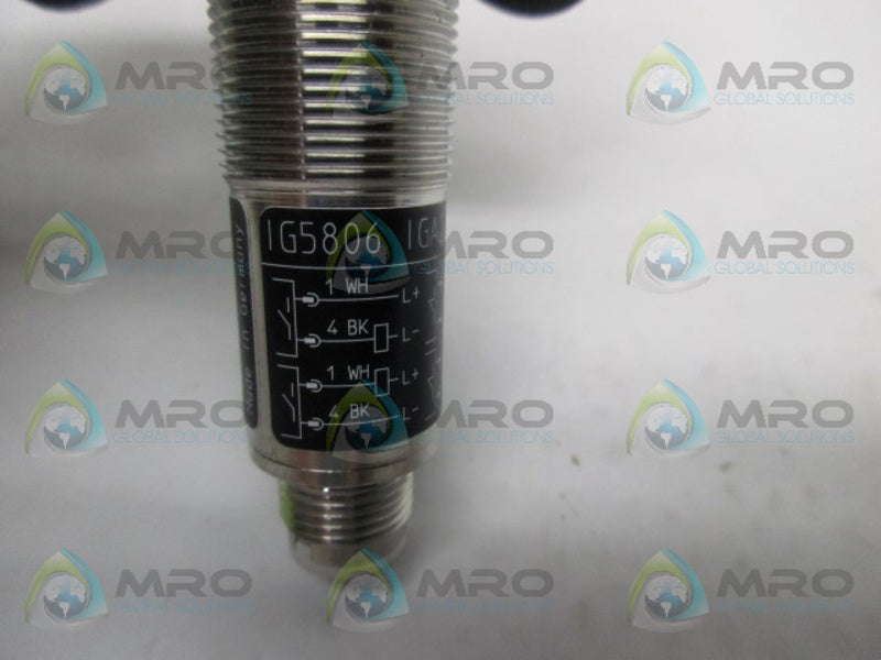 IFM EFECTOR IG5806 PROXIMITY SENSOR  NSNP
