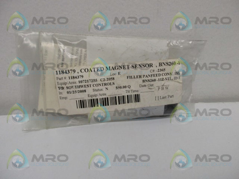 SCHMERSAL BNS260-11Z-STL CODED MAGNET SAFETY SENSOR  NSNP IN BAG